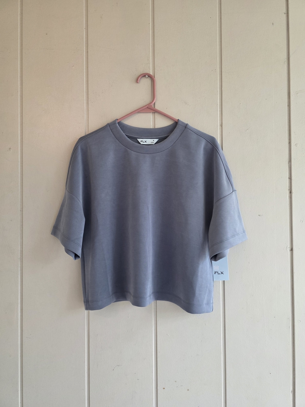 Womens FLX Solace Boxy Tee New With Tags Medium